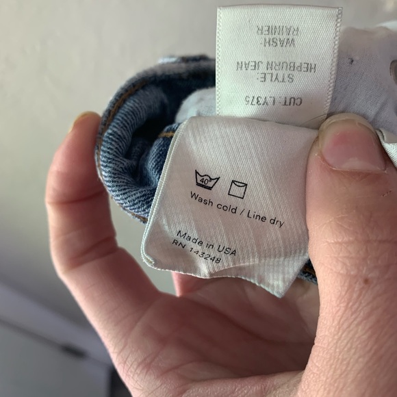 Reformation Hepburn High Rise Skinny Jean in Rainier Wash - Picture 15 of 15